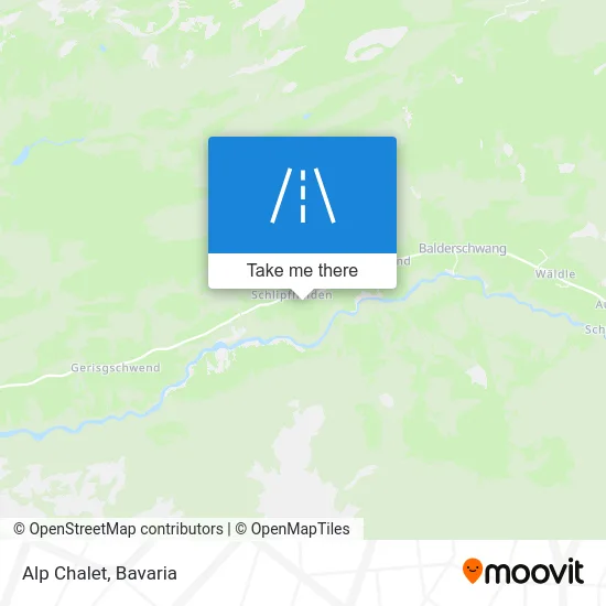 Alp Chalet map