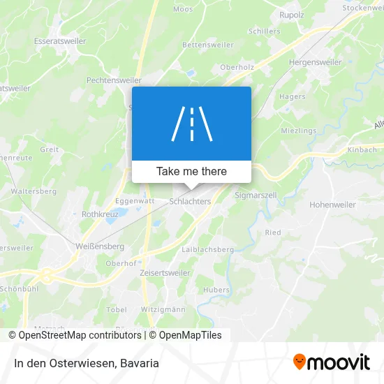 In den Osterwiesen map