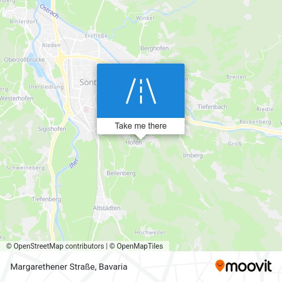 Margarethener Straße map