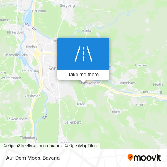 Карта Auf Dem Moos