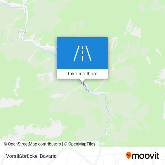 Vorsäßbrücke map