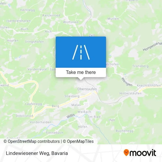 Карта Lindewiesener Weg
