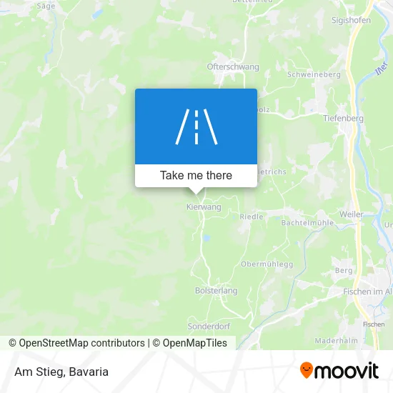 Am Stieg map
