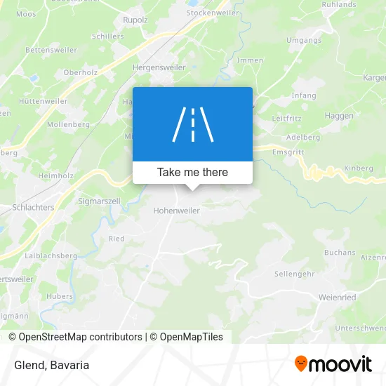 Карта Glend