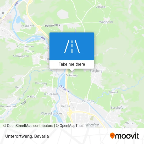Карта Unterortwang