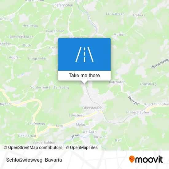 Карта Schloßwiesweg
