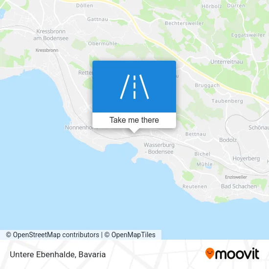 Карта Untere Ebenhalde