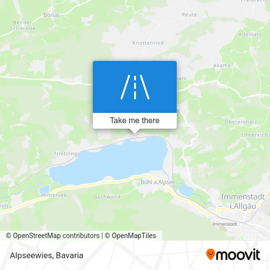 Карта Alpseewies
