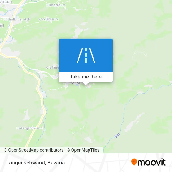 Langenschwand map