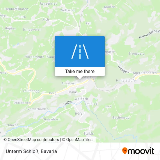 Карта Unterm Schloß