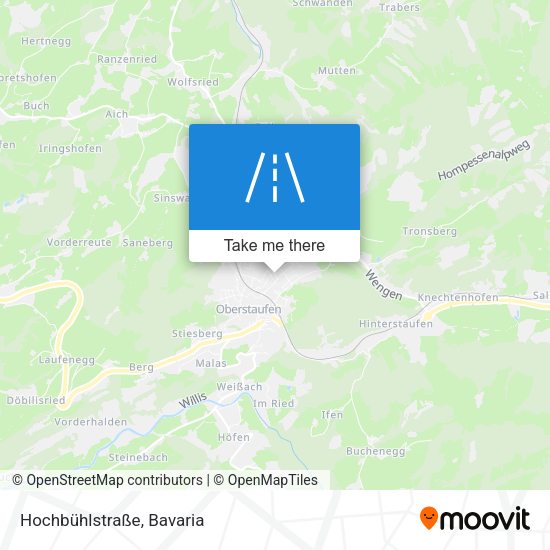 Hochbühlstraße map