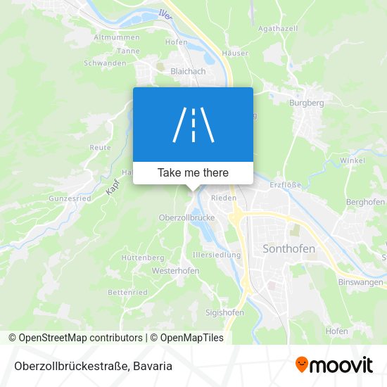 Oberzollbrückestraße map