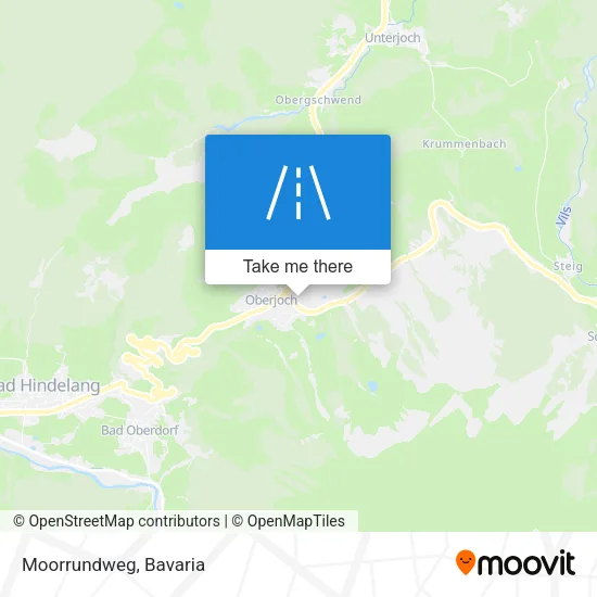 Карта Moorrundweg