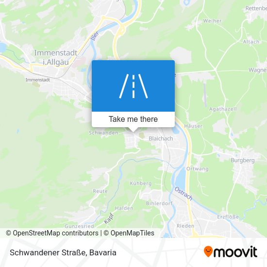 Schwandener Straße map