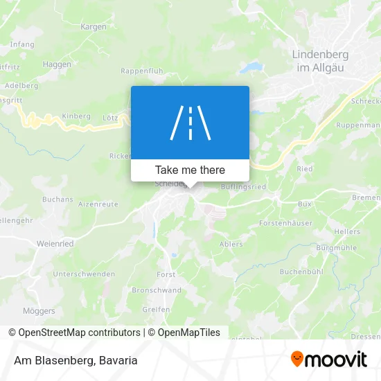 Карта Am Blasenberg