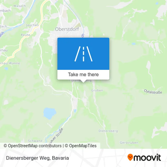 Карта Dienersberger Weg