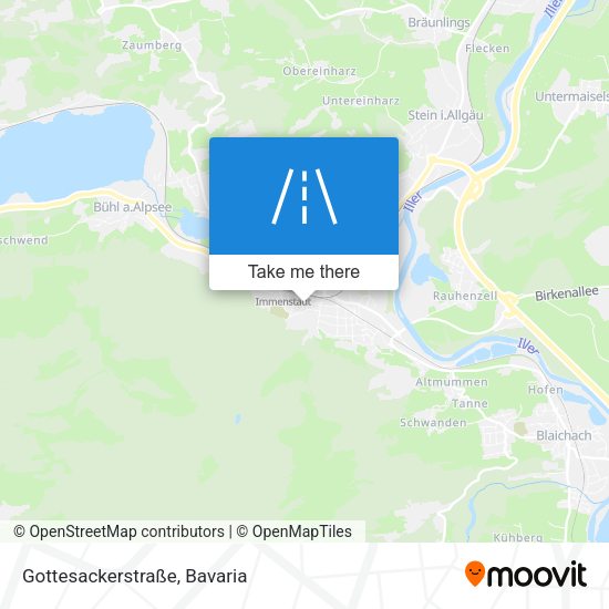 Gottesackerstraße map