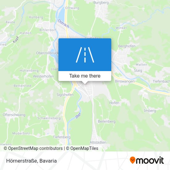 Hörnerstraße map