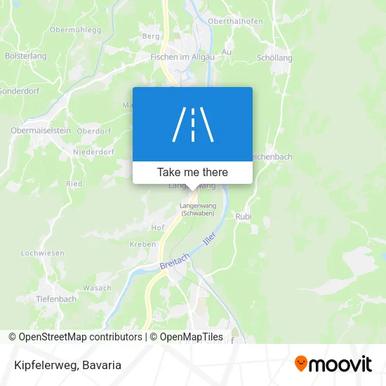 Карта Kipfelerweg