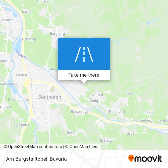 Карта Am Burgstalltobel