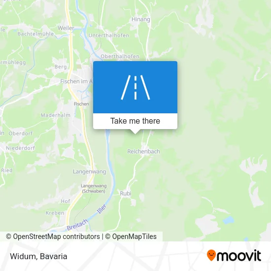 Карта Widum
