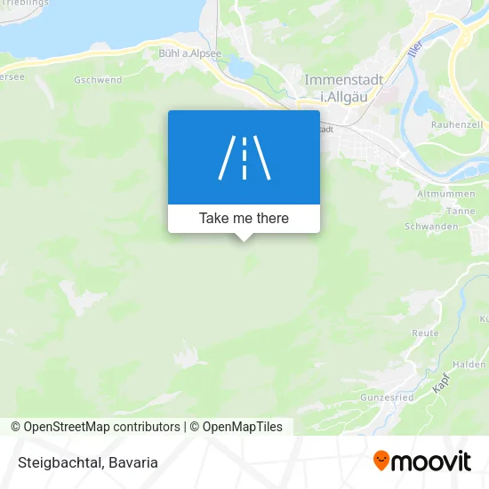 Карта Steigbachtal