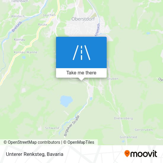 Карта Unterer Renksteg