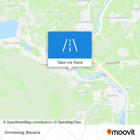 Карта Immeweg