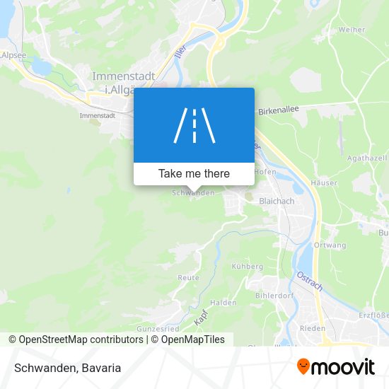 Schwanden map