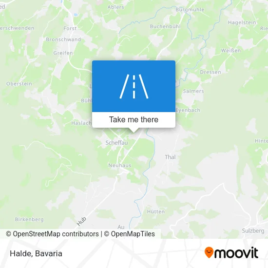 Карта Halde