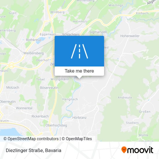 Diezlinger Straße map