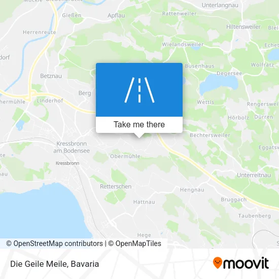 Карта Die Geile Meile