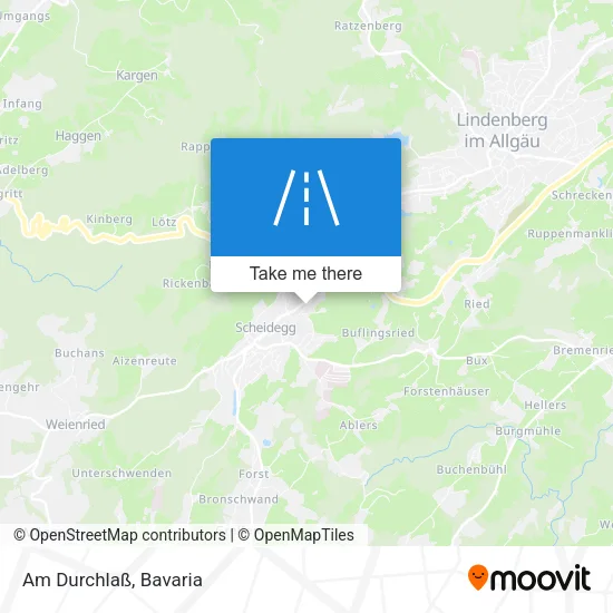 Карта Am Durchlaß