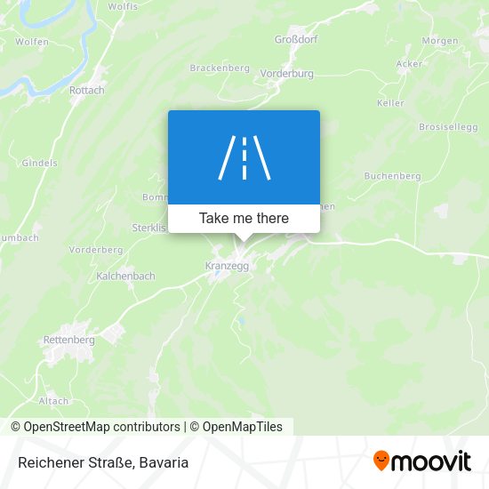 Reichener Straße map