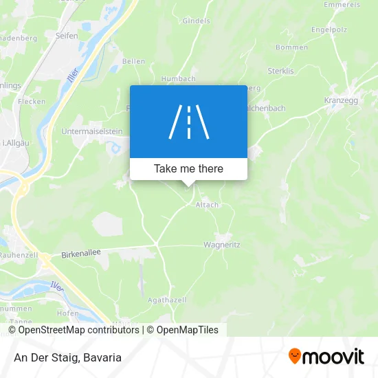 Карта An Der Staig