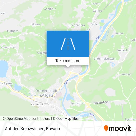 Auf den Kreuzwiesen map