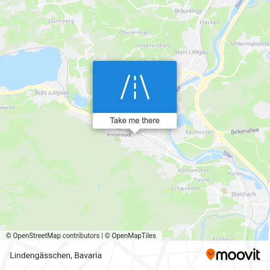 Карта Lindengässchen