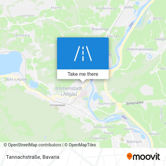 Tannachstraße map