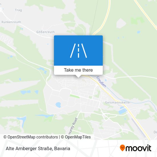 Alte Amberger Straße map
