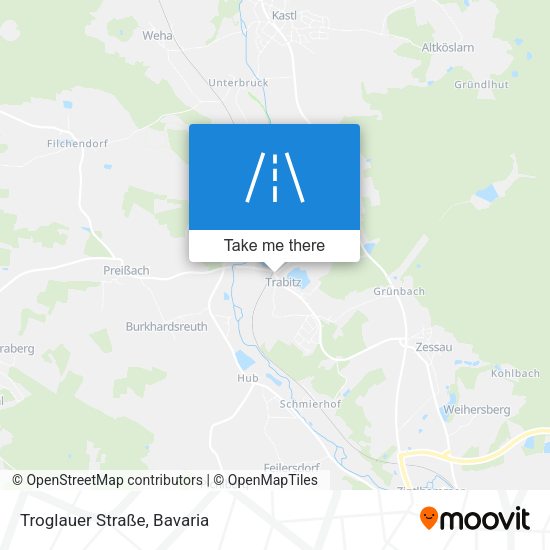 Troglauer Straße map