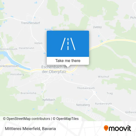 Карта Mittleres Meierfeld