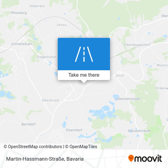 Martin-Hassmann-Straße map