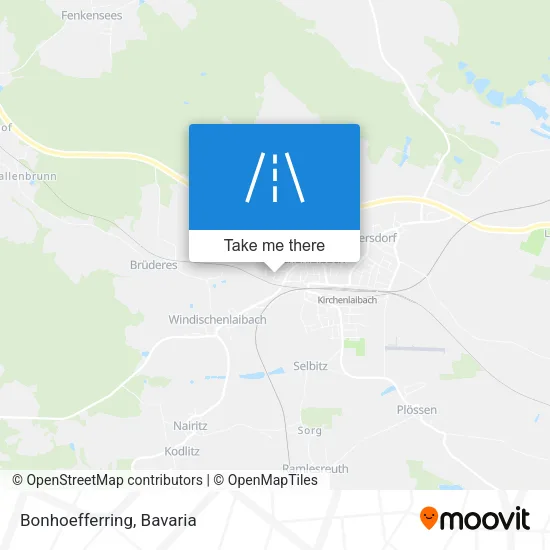 Карта Bonhoefferring