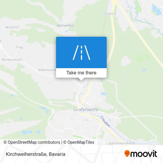Kirchweiherstraße map