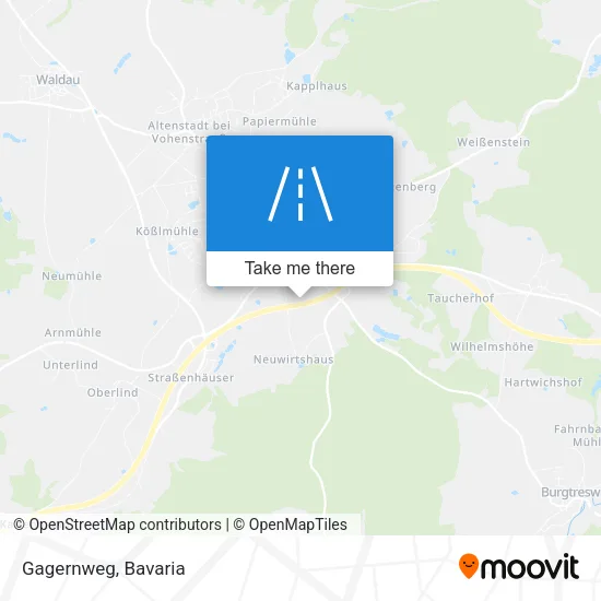 Карта Gagernweg