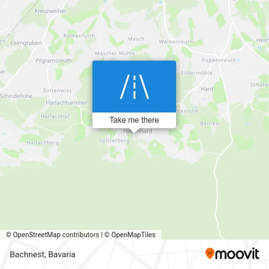 Карта Bachnest