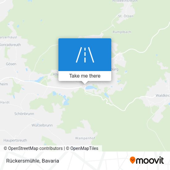 Rückersmühle map
