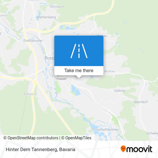 Hinter Dem Tannenberg map