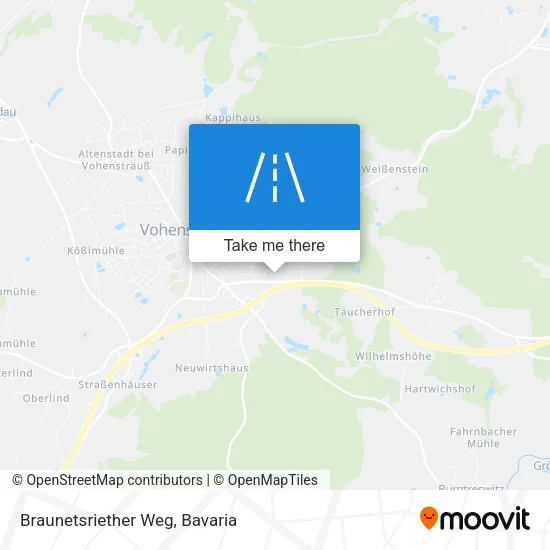 Карта Braunetsriether Weg