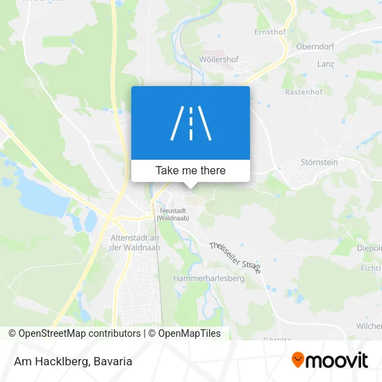 Карта Am Hacklberg